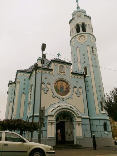 Blue Church of St Elizabeth Bratislava