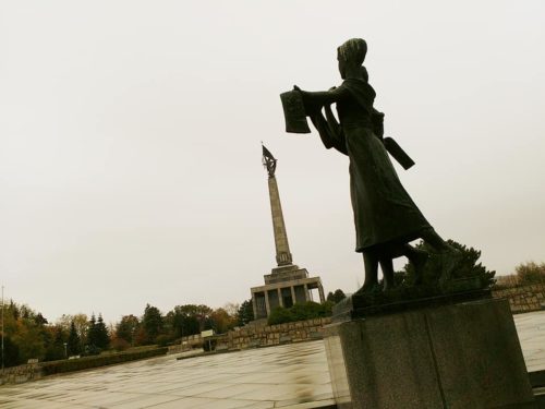 Slavin WWII memorial in Bratislava